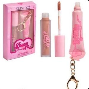 Kevin & Coco Dream Beauty Lip Gloss 03 key chain Set